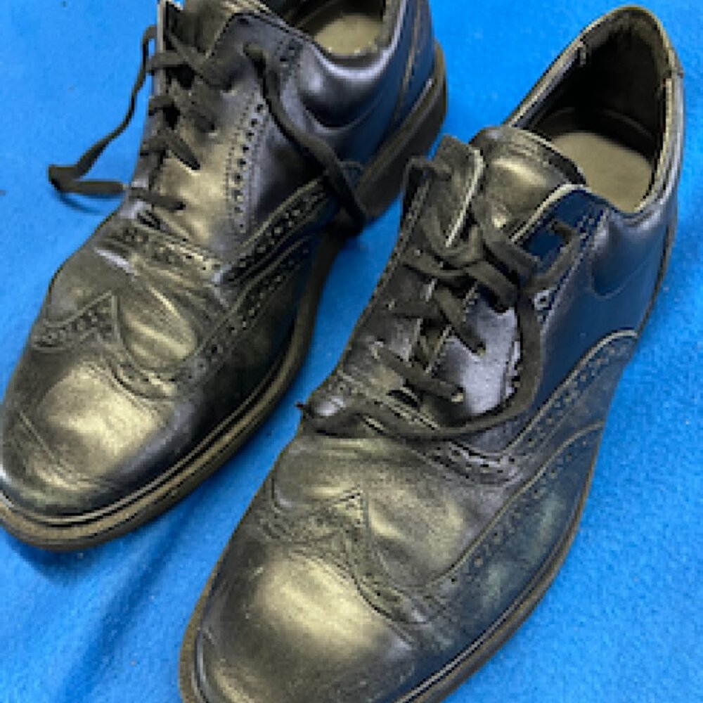 Capital Black WingTip Dress Shoes